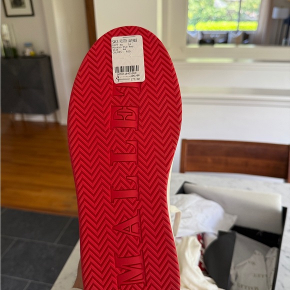 Saks Fifth Avenue Vibrant Red Sole Footwear - Picture 2 of 8